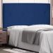 Cabeceira Estofada Cama Box Casal Queen Size Aquilla 160cm Suede Azul Marinho - Desk Design