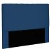 Cabeceira Estofada Cama Box Casal Queen Size Esmeralda 160cm Suede Azul Marinho - Desk Design