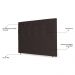 Cabeceira Estofada Cama Box Casal Queen Size Fiorella 160cm Corino Marrom Cacau - Desk Design