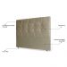 Cabeceira Estofada Cama Box Casal Queen Size Fiorella 160cm Suede Bege Escuro - Desk Design