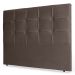 Cabeceira Estofada Cama Box Casal Queen Size Fiorella 160cm Suede Marrom - Desk Design
