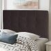 Cabeceira Estofada Cama Box Casal Queen Size Fiorella 160cm Suede Marrom - Desk Design