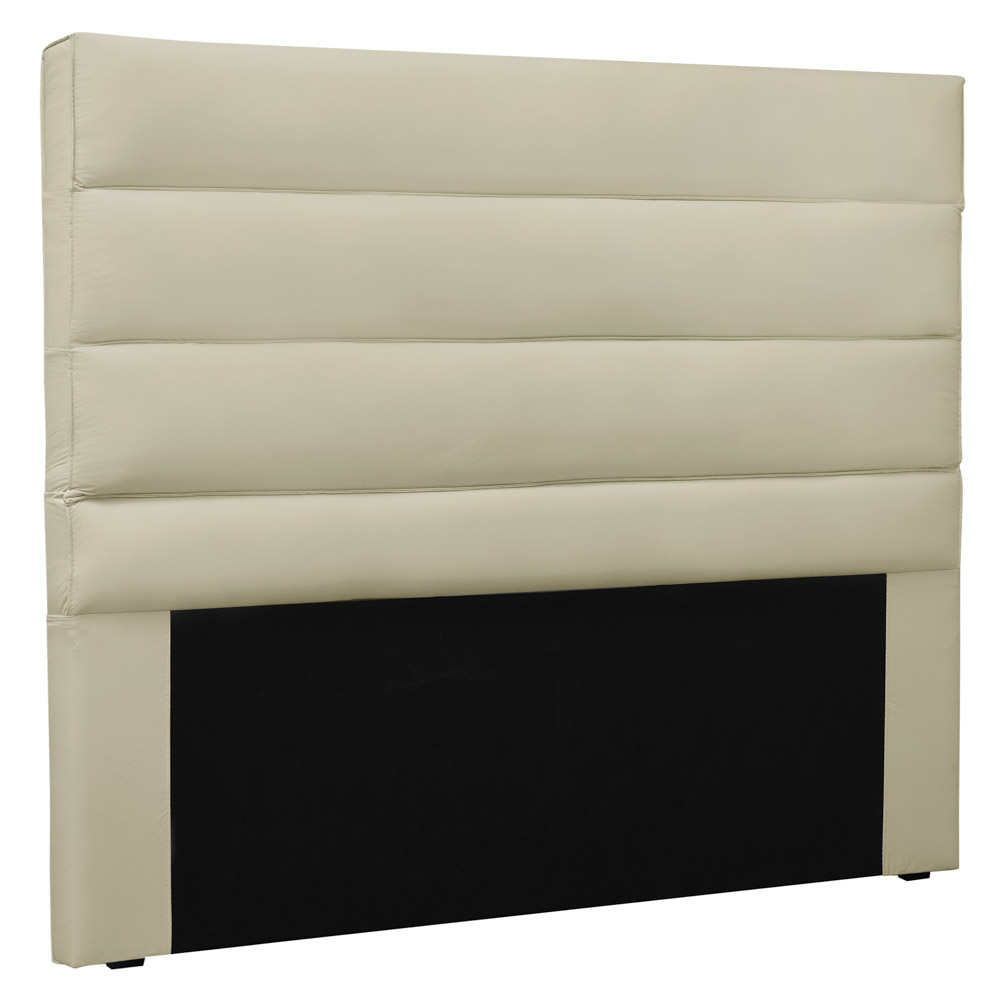 Cabeceira Estofada Cama Box Casal Queen Size La Italian 160cm Corano Bege - Desk Design