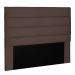 Cabeceira Estofada Cama Box Casal Queen Size La Italian 160cm Suede Café - Desk Design