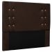 Cabeceira Estofada Cama Box Casal Queen Size Monreale 160cm Suede Café - Desk Design
