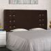 Cabeceira Estofada Cama Box Casal Queen Size Monreale 160cm Suede Café - Desk Design
