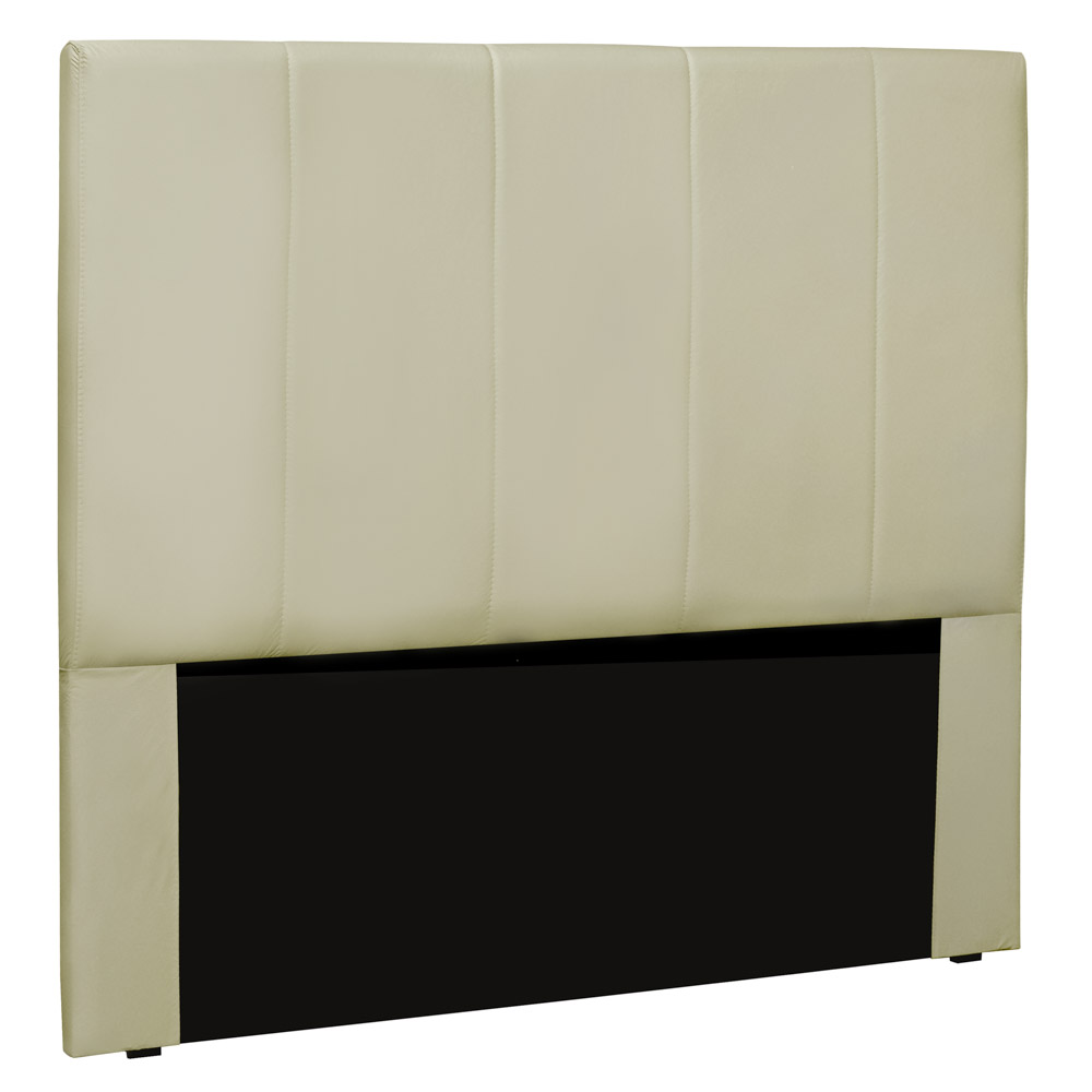 Cabeceira Estofada Cama Box Casal Queen Size Ravenna 160cm Corano Bege - Desk Design