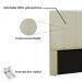 Cabeceira Estofada Cama Box Casal Queen Size Ravenna 160cm Corano Bege - Desk Design