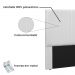 Cabeceira Estofada Cama Box Casal Queen Size Ravenna 160cm Corano Branco - Desk Design