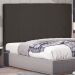 Cabeceira Estofada Cama Box Casal Queen Size Ravenna 160cm Suede Café - Desk Design