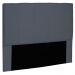 Cabeceira Estofada Cama Box Casal Queen Size Ravenna 160cm Suede Cinza - Desk Design