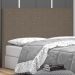 Cabeceira Estofada Cama Box Casal Queen Size Tânia 160cm Suede Caramelo - Desk Design