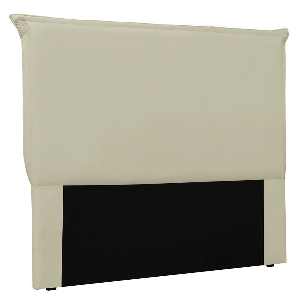 Cabeceira Estofada Cama Box Casal Queen Size Veneza 160cm Corano Bege - Desk Design