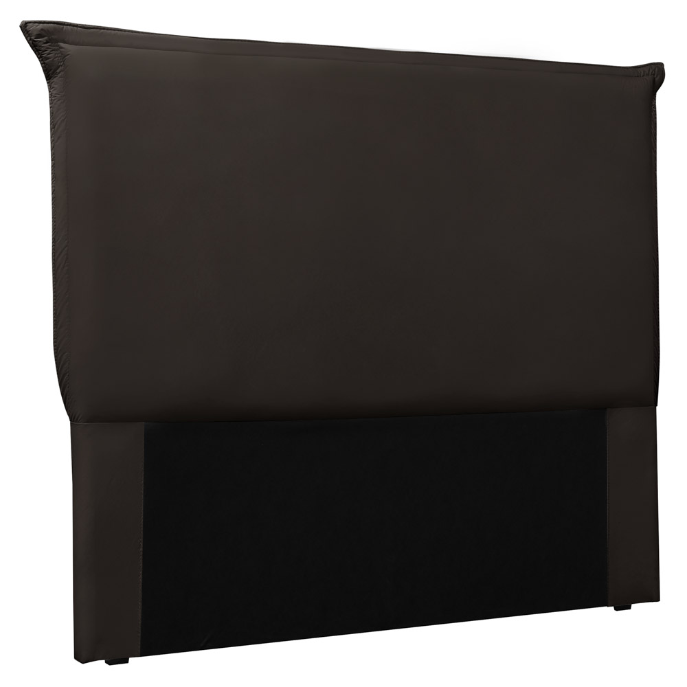 Cabeceira Estofada Cama Box Casal Queen Size Veneza 160cm Corano Marrom - Desk Design