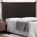 Cabeceira Estofada Cama Box Casal Queen Size Veneza 160cm Corano Marrom - Desk Design