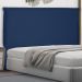 Cabeceira Estofada Cama Box Casal Queen Size Veneza 160cm Suede Azul Marinho - Desk Design