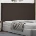 Cabeceira Estofada Cama Box Casal Queen Size Veneza 160cm Suede Café - Desk Design