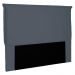 Cabeceira Estofada Cama Box Casal Queen Size Veneza 160cm Suede Cinza - Desk Design