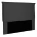 Cabeceira Estofada Cama Box Casal Queen Size Veneza 160cm Suede Preto - Desk Design