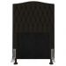 Cabeceira Estofada Cama Box Solteiro Greta 90cm com Frame Suede Marrom - Desk Design