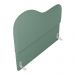 Cabeceira Orgânica Cama Box Casal Padrão Sea 140cm com Frame Bouclé Verde Menta - Desk Design