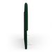Cabeceira Orgânica Cama Box Casal Padrão Sea 140cm com Frame Veludo Verde Escuro - Desk Design
