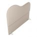 Cabeceira Orgânica Cama Box King Size Sea 195cm com Frame Bouclé Bege - Desk Design