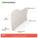 Cabeceira Orgânica Cama Box King Size Sea 195cm com Frame Bouclé Off White - Desk Design