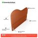 Cabeceira Orgânica Cama Box King Size Sea 195cm com Frame Bouclé Terracota - Desk Design