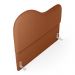 Cabeceira Orgânica Cama Box King Size Sea 195cm com Frame Bouclé Terracota - Desk Design