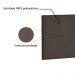 Cabeceira Painel Estofada Cama Box Casal King Ravenna 195cm Suede Caramelo - Desk Design