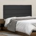 Cabeceira Painel Estofada Cama Box Casal La Italian 140cm Suede Preto - Desk Design