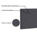 Cabeceira Painel Estofada Cama Box Casal Queen Aquilla 160cm Suede Cinza - Desk Design