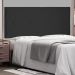 Cabeceira Painel Estofada Cama Box Casal Queen Aquilla 160cm Suede Preto - Desk Design