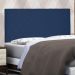 Cabeceira Painel Estofada Cama Box Casal Queen Esmeralda 160cm Suede Azul Marinho - Desk Design