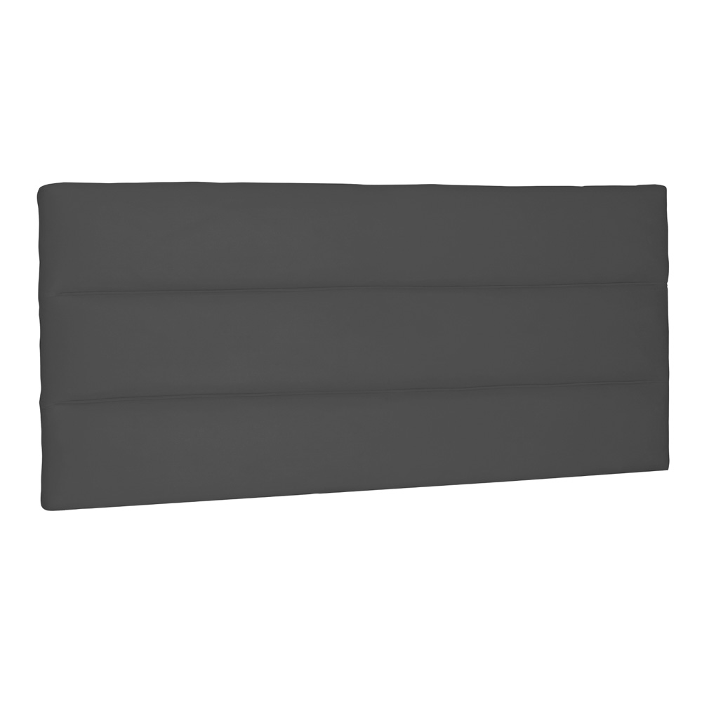 Cabeceira Painel Estofada Cama Box Casal Queen La Italian 160cm Suede Cinza - Desk Design