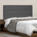 Cabeceira Painel Estofada Cama Box Casal Queen La Italian 160cm Suede Cinza - Desk Design