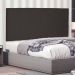Cabeceira Painel Estofada Cama Box Casal Queen Ravenna 160cm Suede Café - Desk Design
