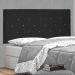 Cabeceira Painel Estofada Cama Box Casal Queen Tânia 160cm Suede Preto - Desk Design