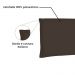 Cabeceira Painel Estofada Cama Box Casal Queen Veneza 160cm Suede Café - Desk Design