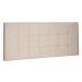 Cabeceira Painel Estofada Cama Box Casal Queen Verona 160cm Suede Bege - Desk Design