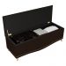 Cabeceira e Calçadeira Baú Cama Box Casal Belize 140cm Corano Marrom - Desk Design