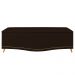 Cabeceira e Calçadeira Baú Cama Box Casal Belize 140cm Corano Marrom - Desk Design