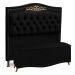 Cabeceira e Calçadeira Baú Cama Box Casal Belize 140cm Corano Preto - Desk Design
