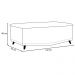 Cabeceira e Calçadeira Baú Cama Box Casal Belize 140cm Luxor Azul Marinho - Desk Design