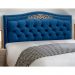 Cabeceira e Calçadeira Baú Cama Box Casal Belize 140cm Luxor Azul Marinho - Desk Design