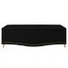 Cabeceira e Calçadeira Baú Cama Box Casal Belize 140cm Suede Preto - Desk Design