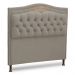 Cabeceira e Calçadeira Baú Cama Box Casal Belize 140cm Veludo Marfim - Desk Design