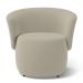 Kit 02 Poltronas Decorativas Aisha Orgânica Suede Bege - Desk Design