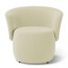 Kit 02 Poltronas Decorativas Aisha Orgânica Suede Bege Claro - Desk Design